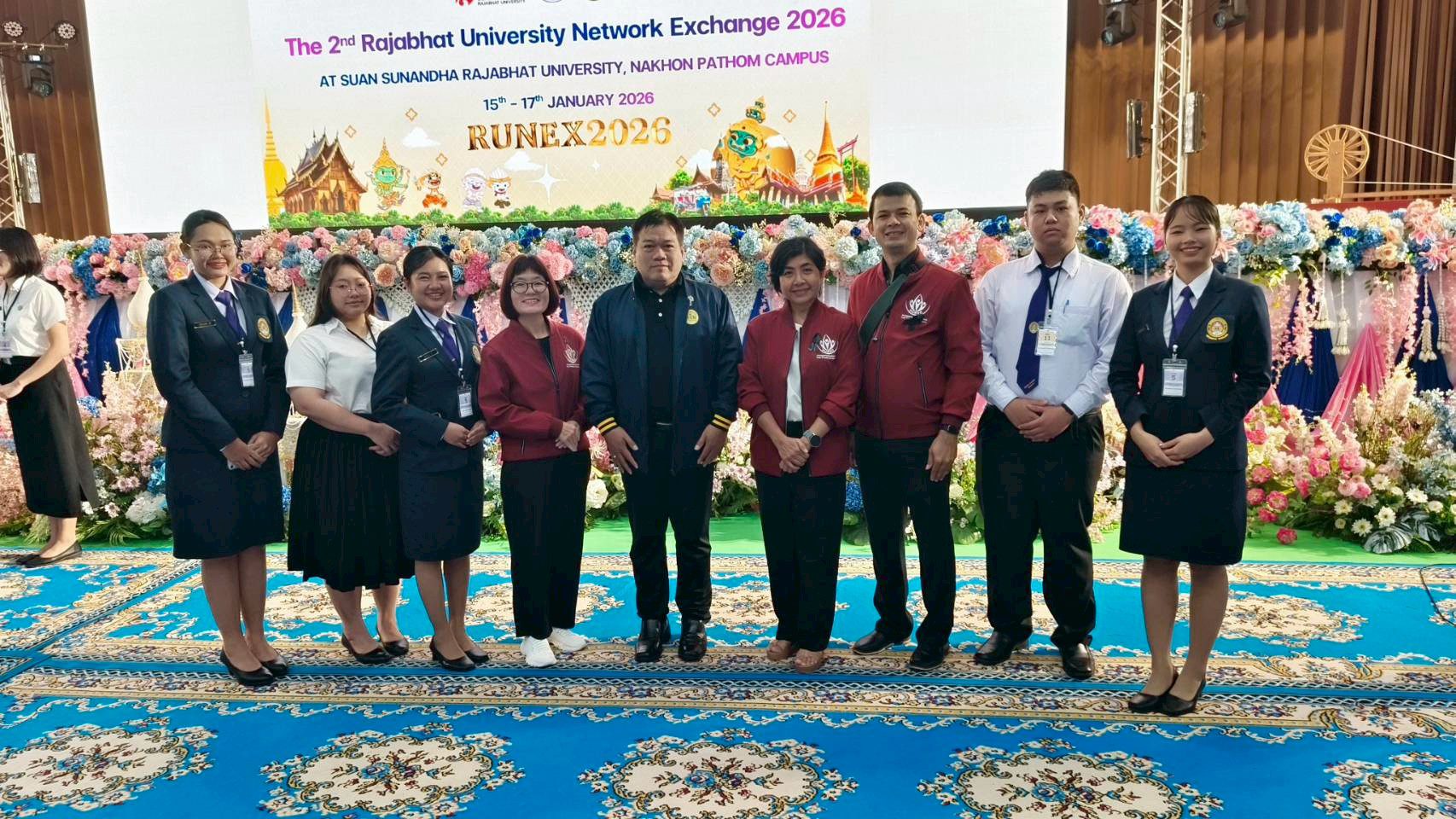 คณาจารย์และนักศึกษาสาขาวิชาภาษาอังกฤษธุรกิจ เข้าร่วมการแข่งขันทักษะทางวิชาการในงานแลกเปลี่ยนทางวิชาการและศิลปวัฒนธรรมนานาชาติ The 2nd Rajabhat University Network Exchange 2026 (RUNEX 2026)